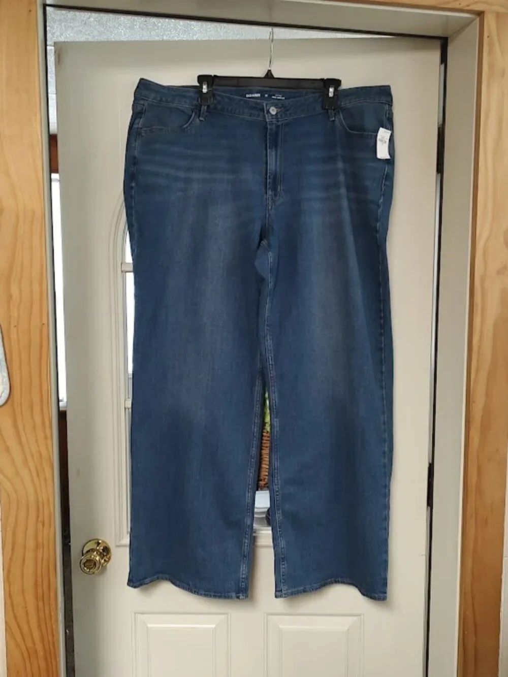 New Old Navy High Rise Wow Wide Leg Jeans Size Women's 22